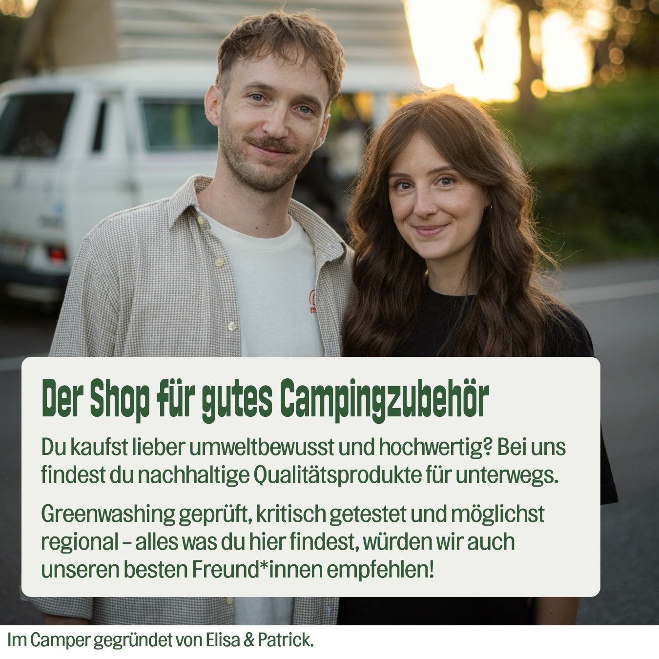 Nachhaltiges Campingzubehör