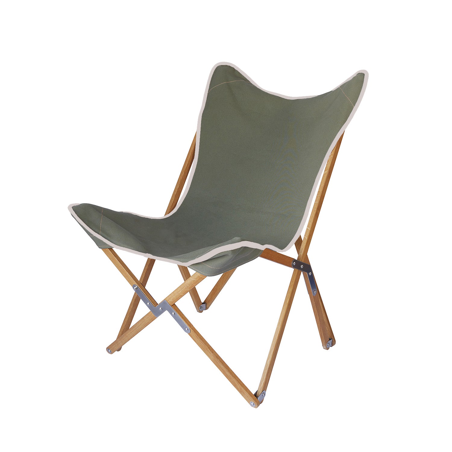 campingstuhl stylisch Hochwertiger Campingstuhl, Design Kampierstuhl Eiche olivgrün, faltbar aus Holz – ethicamper