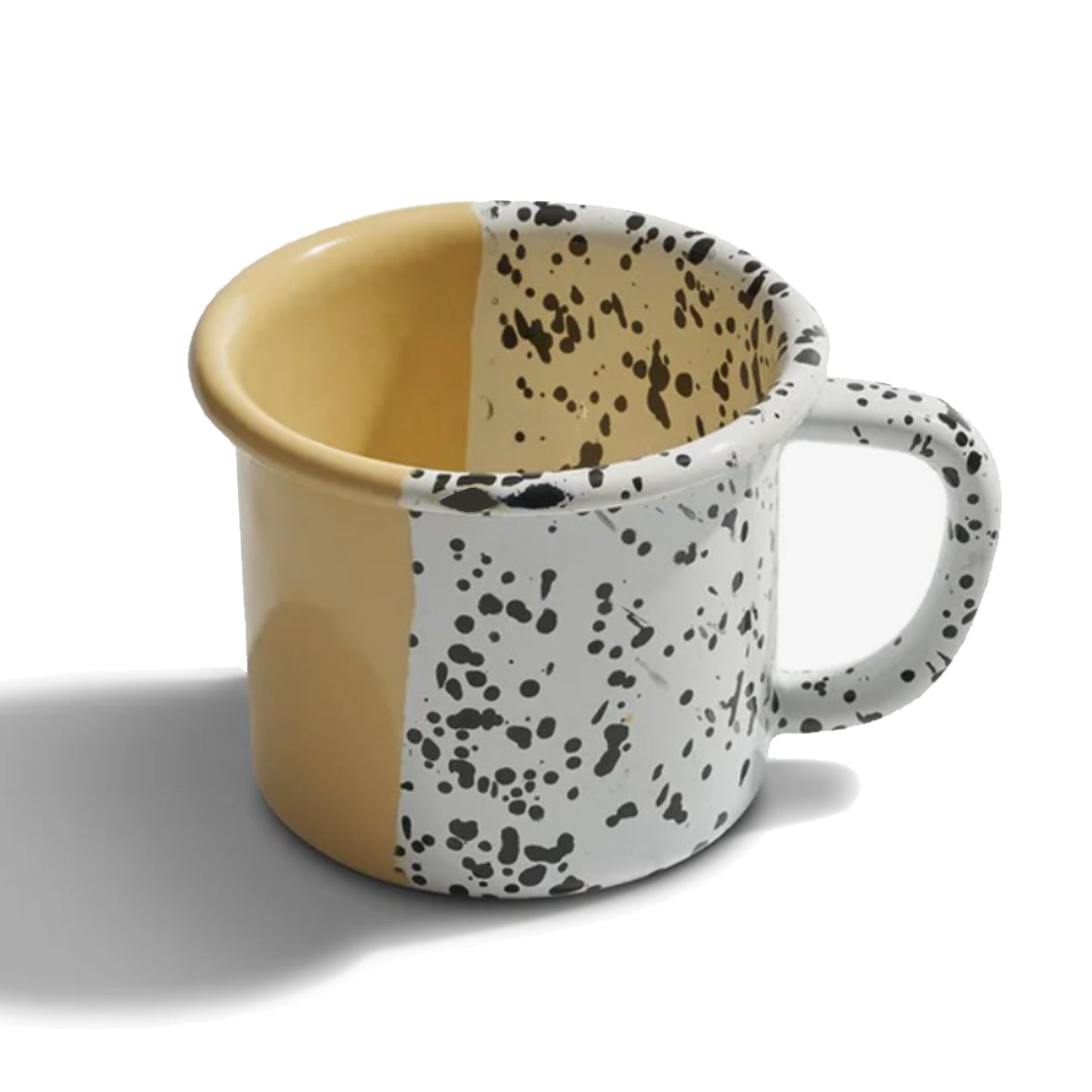 Emaille Becher Pop