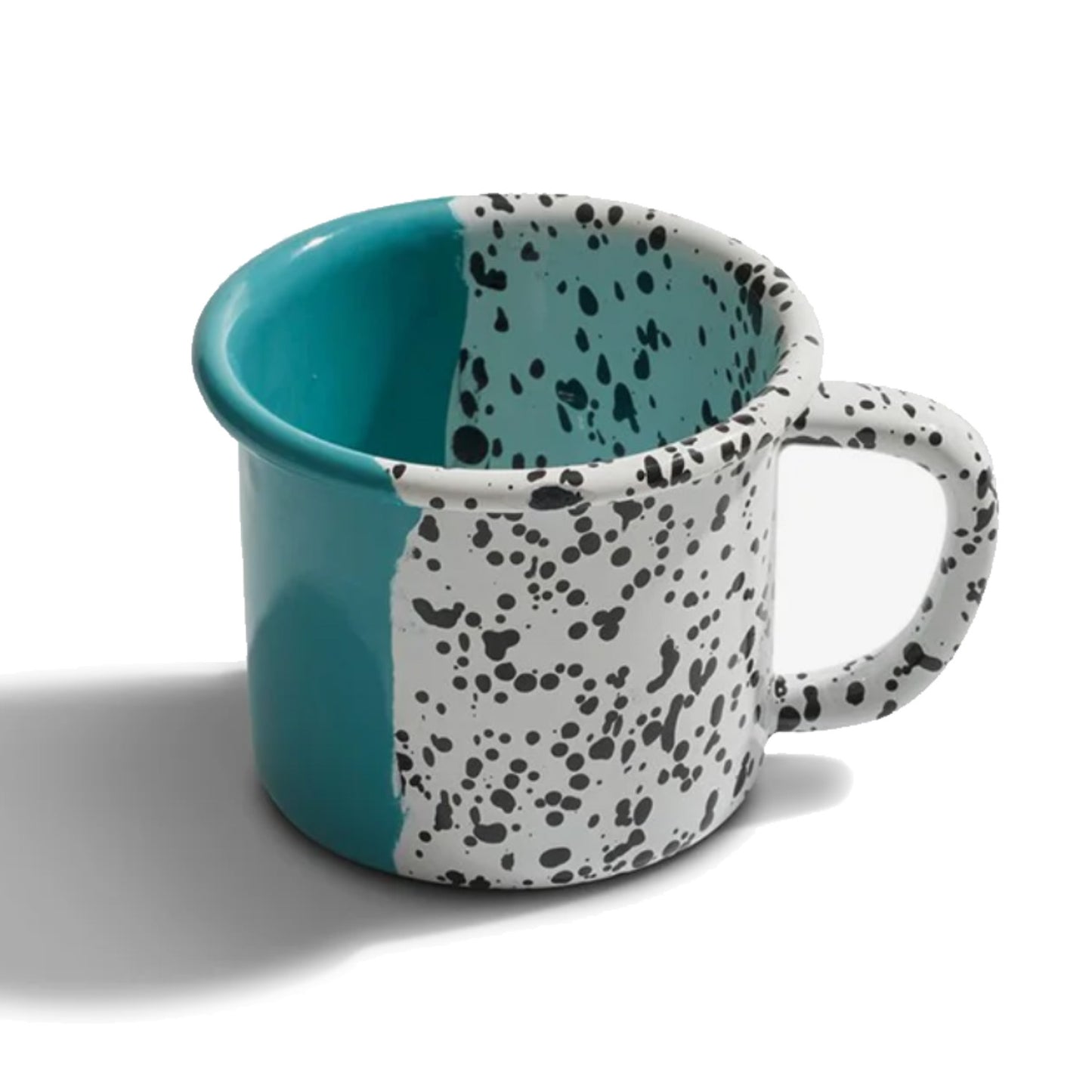 Emaille Becher Pop
