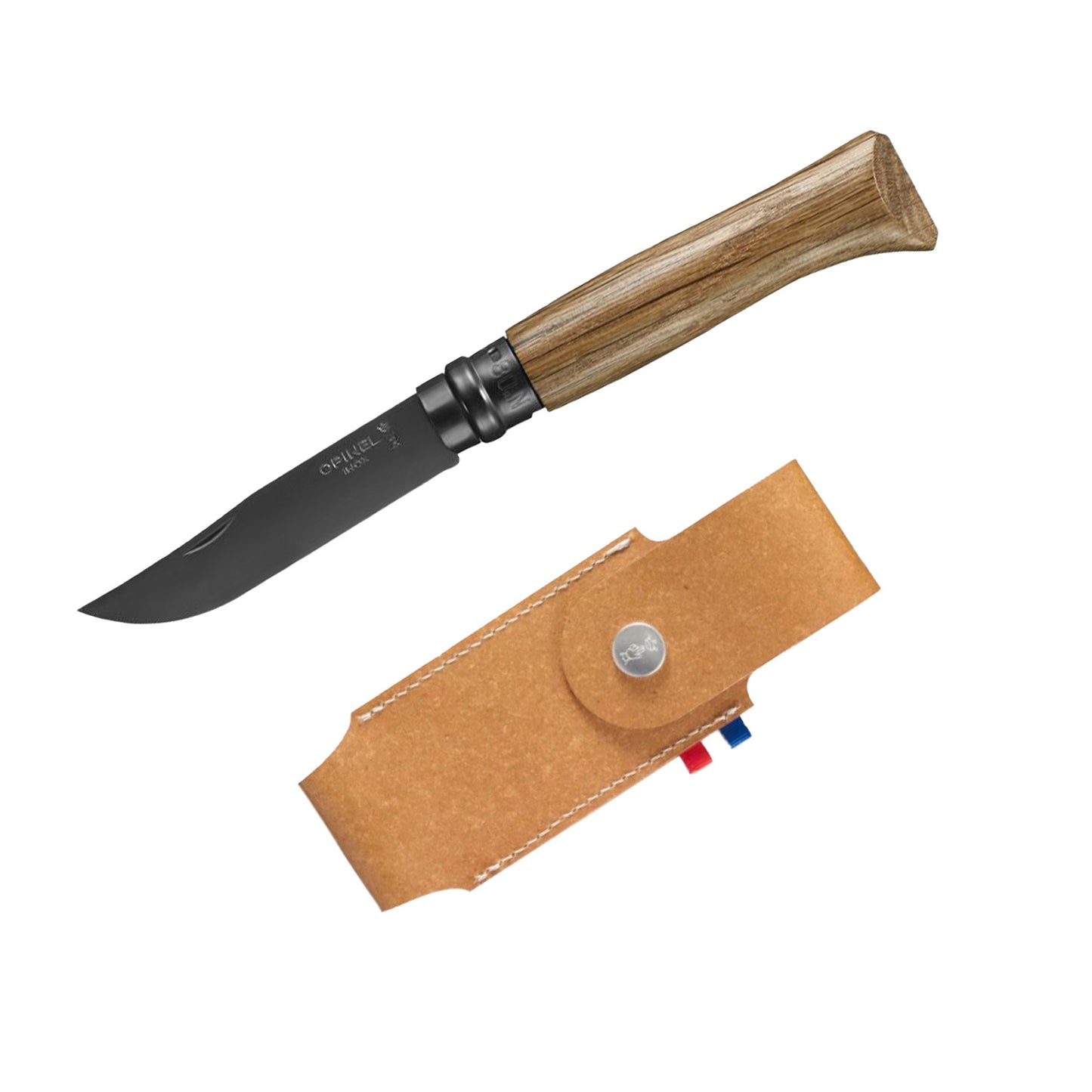 Opinel No.8 Black + Etui