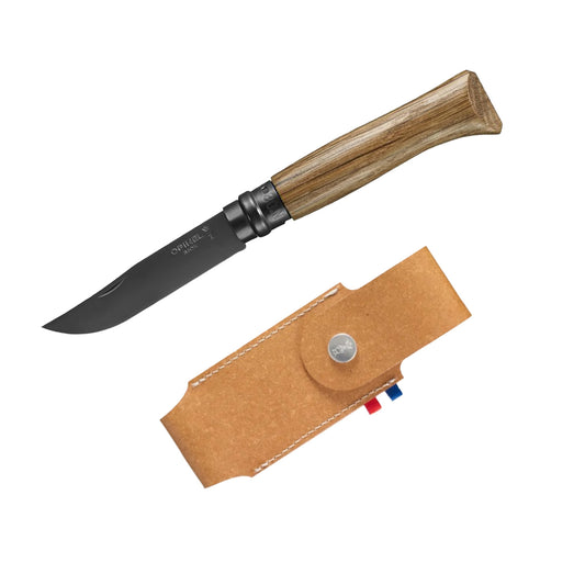 Opinel No.8 Black + Etui