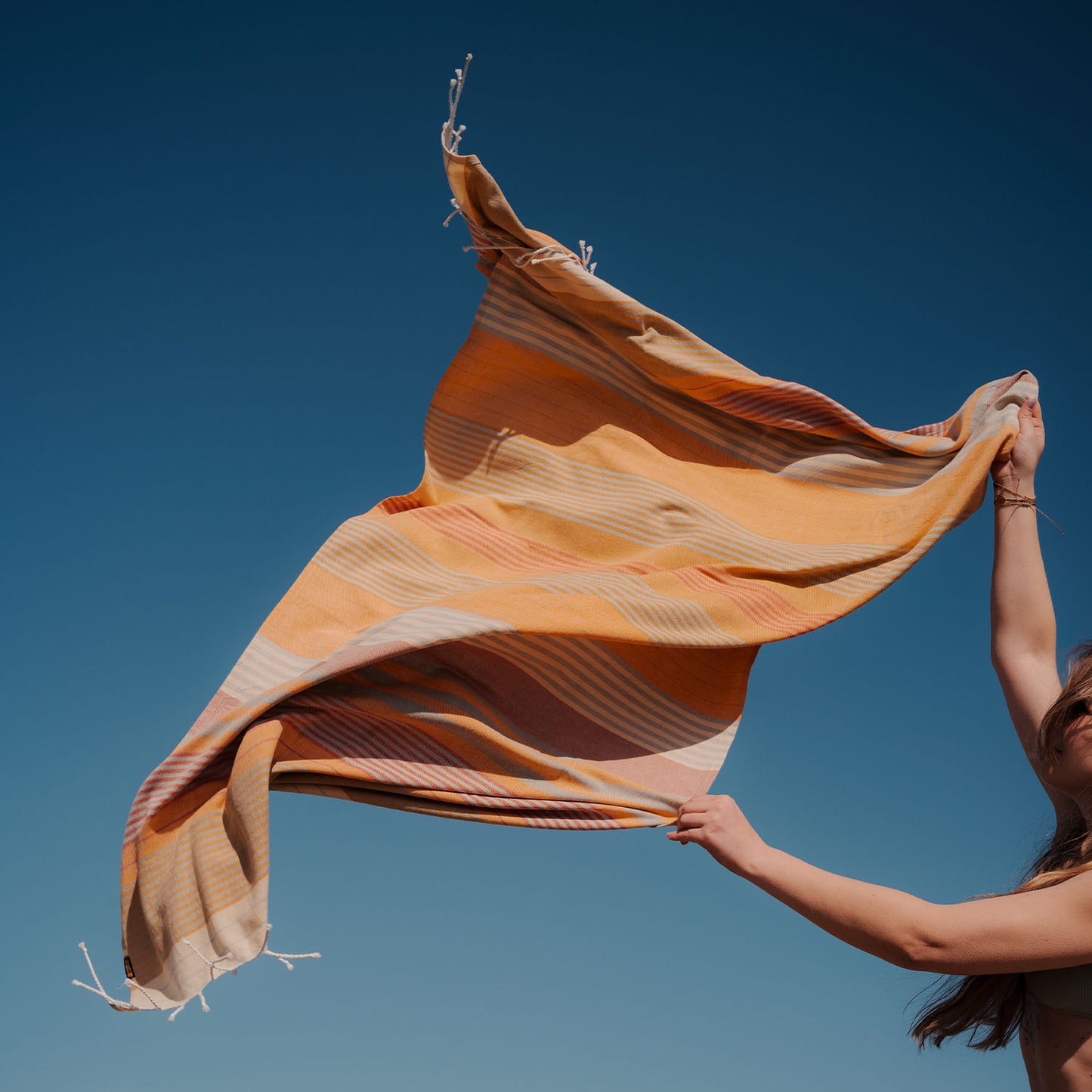 Leichtes Strandtuch BAumwolle