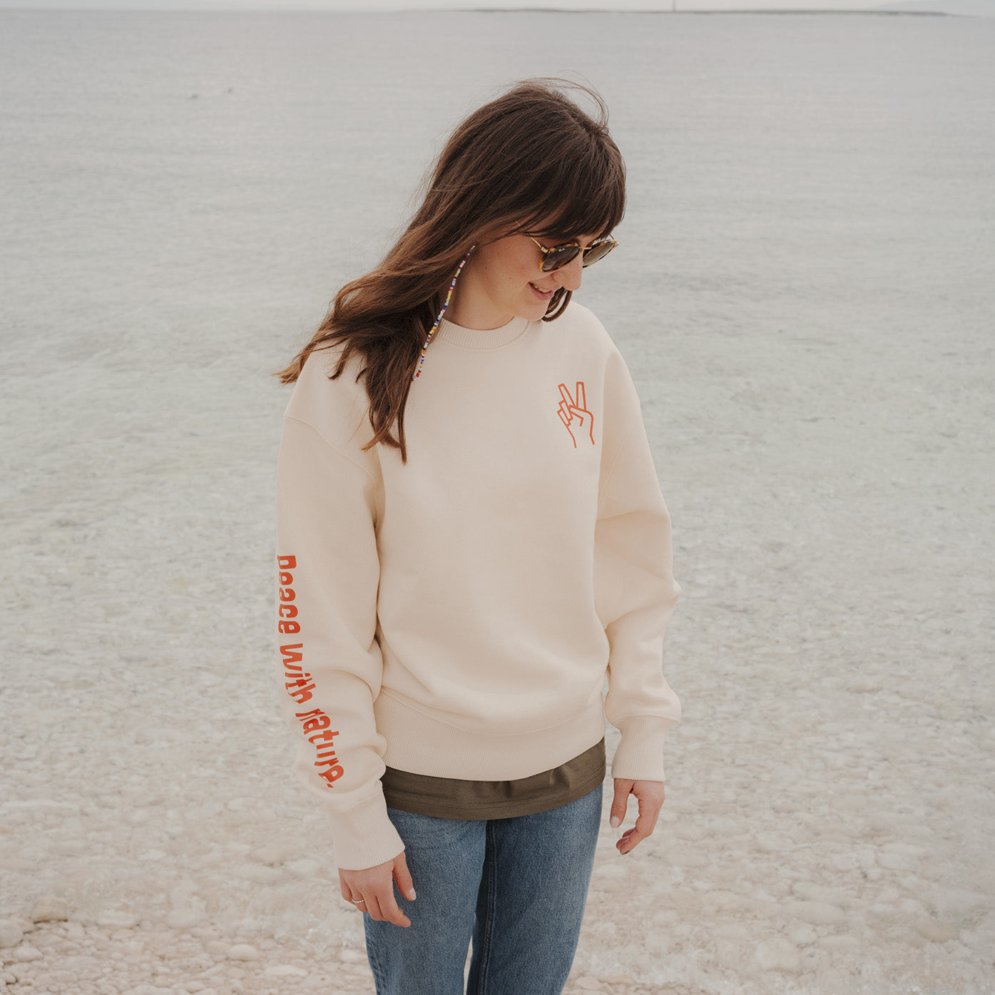 Peace Heavy Sweater