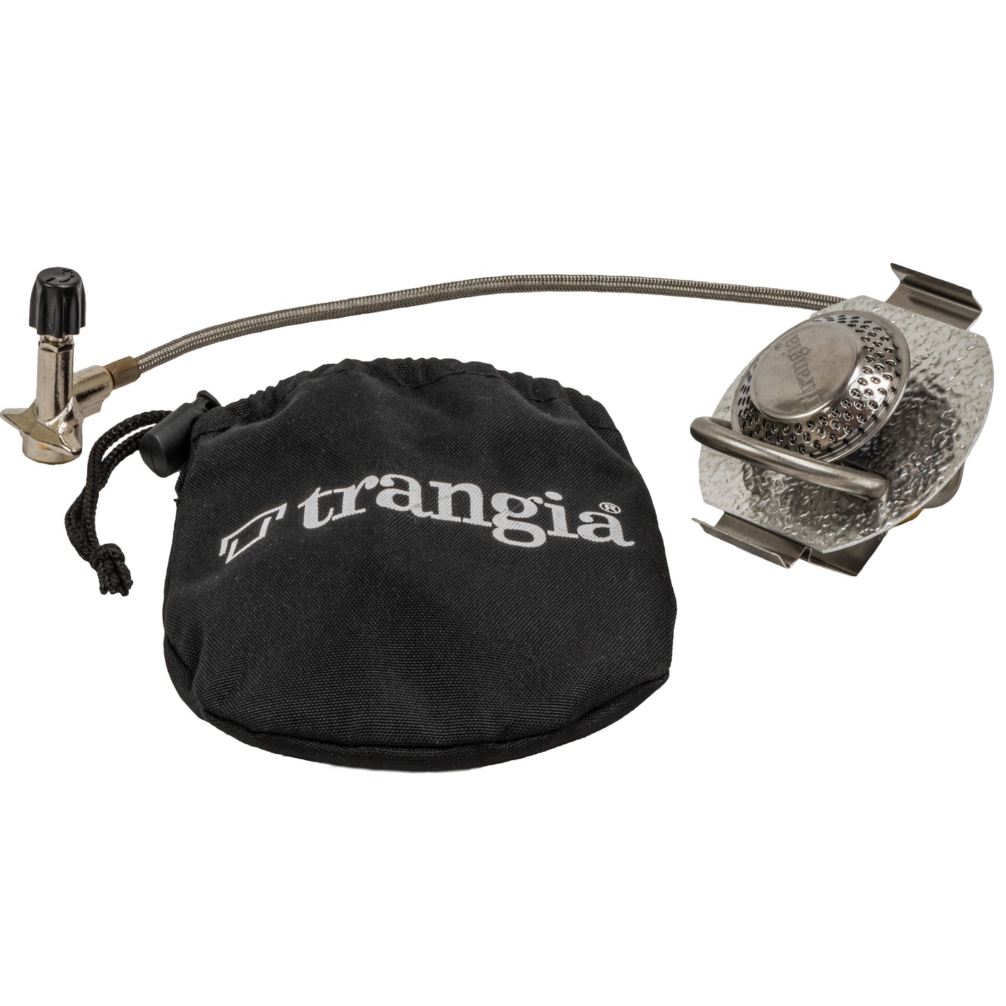 trangia gas brenner mit praktischem transportbeutel