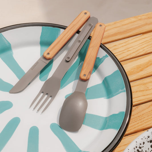 Reisebesteck Set magnetisch Akinod 