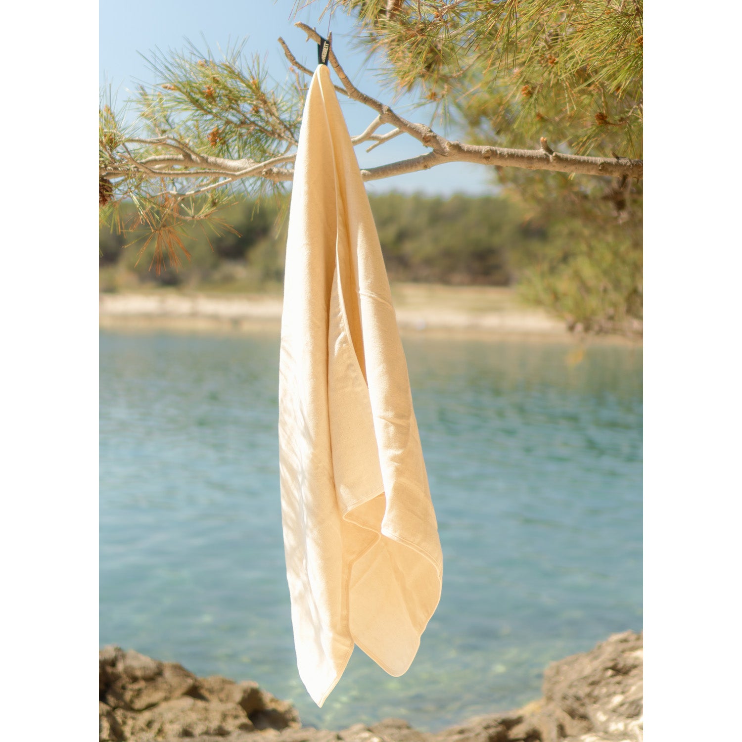 camping handtuch Reisehandtuch Bio-Baumwolle schnelltrocknend, leicht, Camping 140x70cm – ethicamper